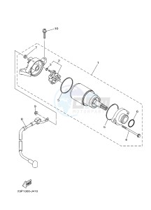 XT1200Z SUPER TENERE ABS (BP83) drawing STARTING MOTOR