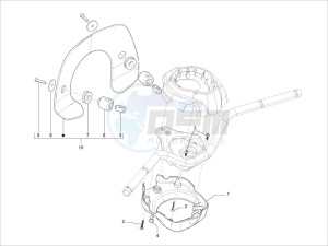 LXV 125 4T ie E3 drawing Handlebars coverages