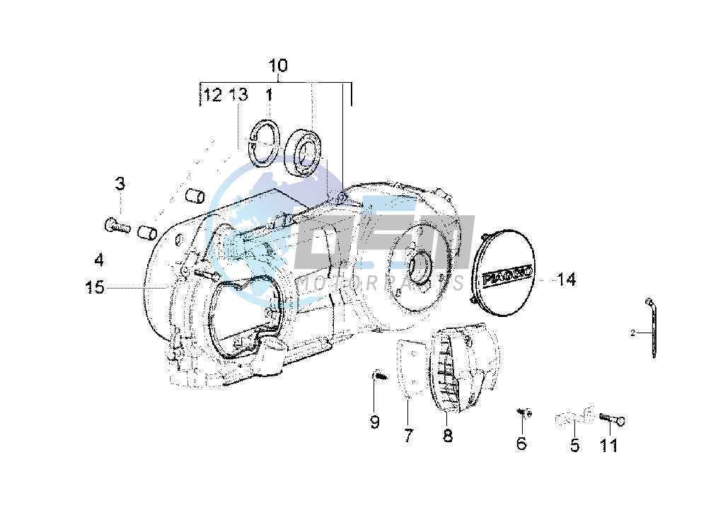 Clutch cover