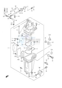 DF 70 drawing Fuel Vapor Separator (2001-2008)