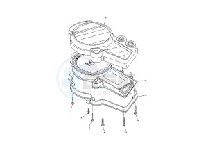 YZF R 6 600 drawing METER