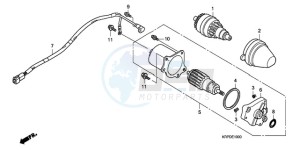 SCV100F9 Australia - (U) drawing STARTING MOTOR