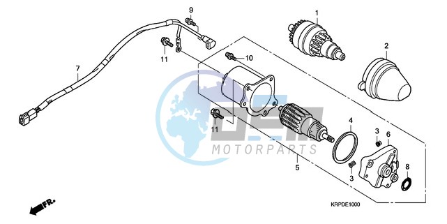 STARTING MOTOR