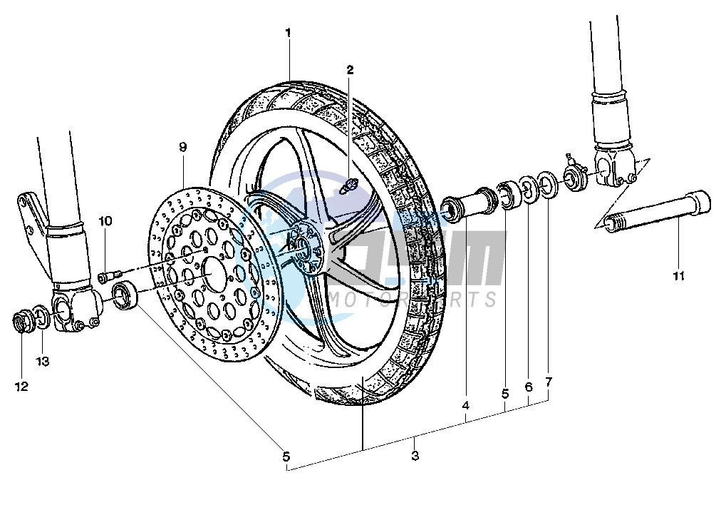 FRONT WHEEL