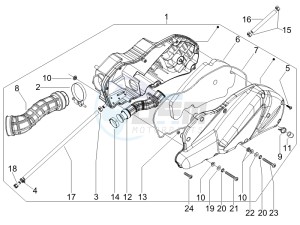 MP3 400 rl Touring drawing Air filter