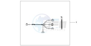 XL700V drawing SUB HARNESS