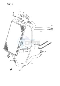 LT250R (E1) drawing RADIATOR