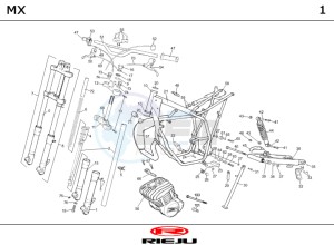 MX-F-D-RED 50 drawing CHASSIS