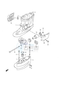 DF 90A drawing Drive Shaft Housing