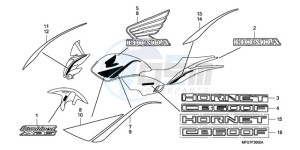 CB600F39 France - (F / CMF ST 25K) drawing MARK