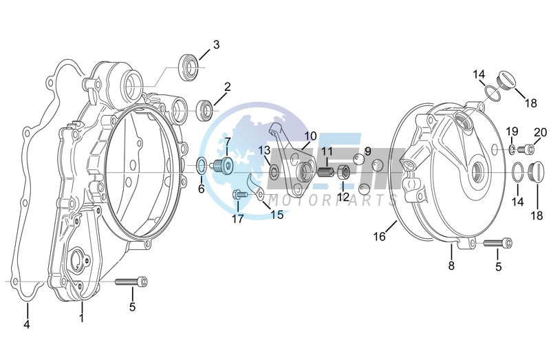 Clutch cover