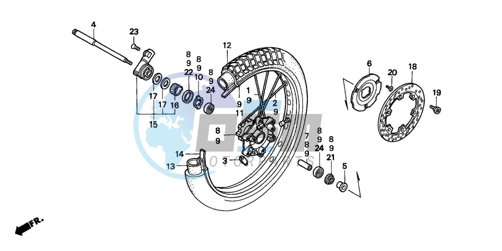 FRONT WHEEL