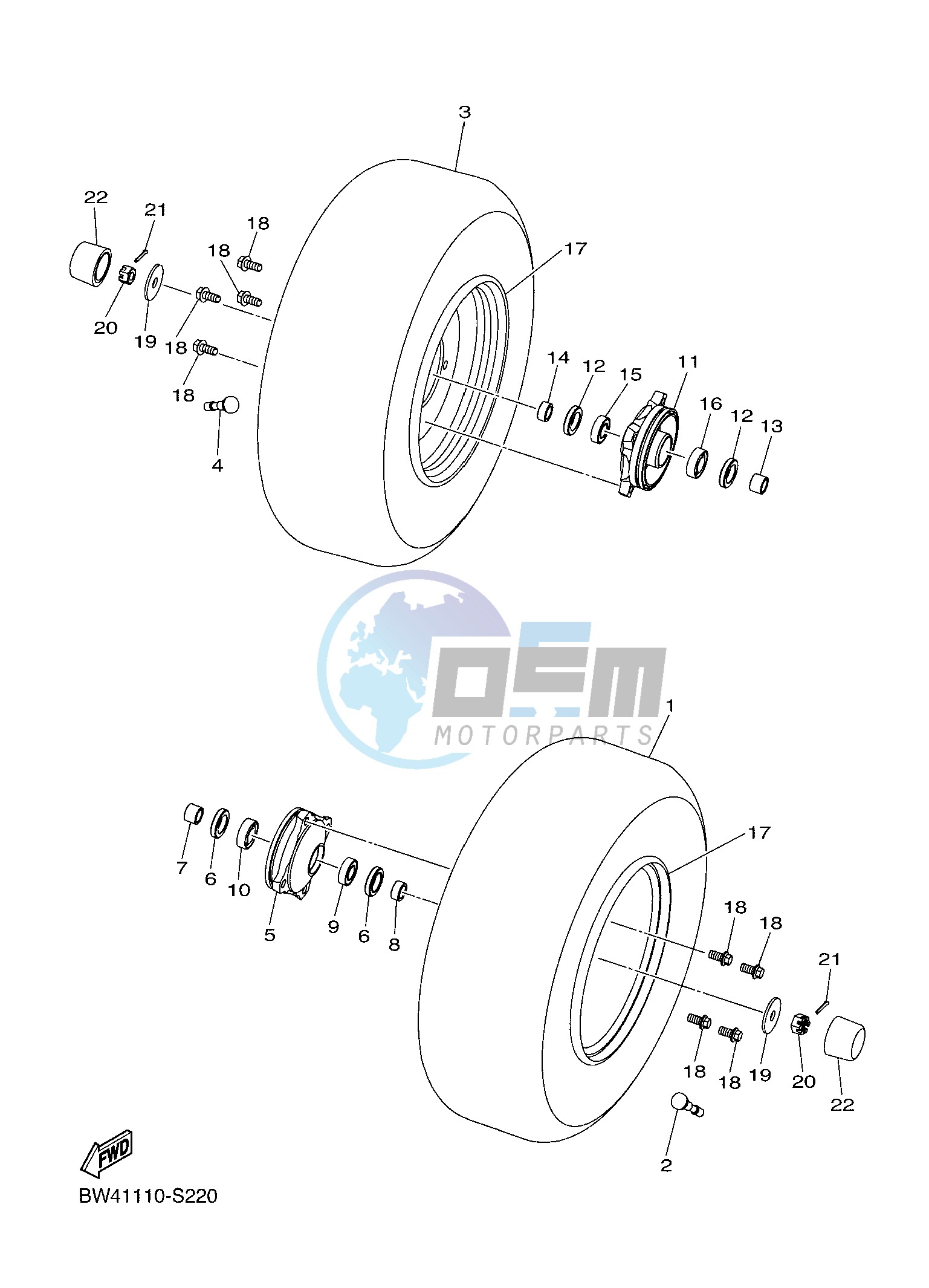 FRONT WHEEL