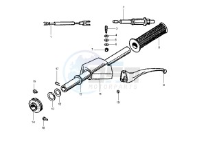 PX 125-150-200 drawing Gear speed grip