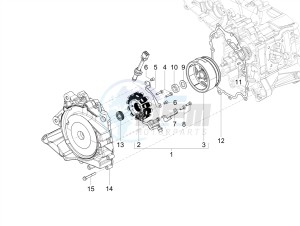 SXL 150 4T 3V CARB drawing Flywheel magneto