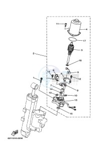 F50DETL drawing POWER-TILT-ASSEMBLY-2