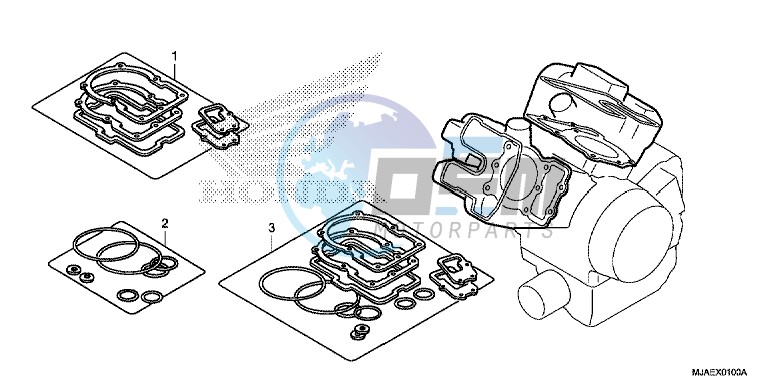 GASKET KIT A