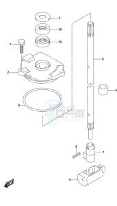 DF 140A drawing Shift Rod