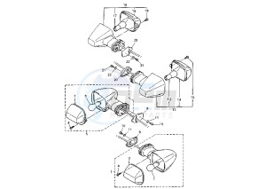 YZF R6 600 drawing FLASHER LIGHT