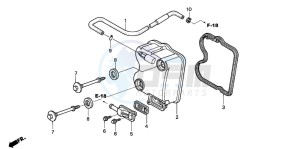 SES125 drawing CYLINDER HEAD COVER