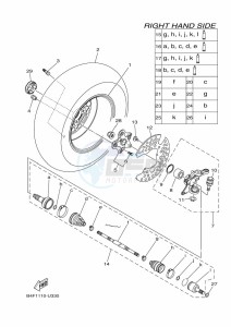 YFM700FWAD GRIZZLY 700 EPS (BLTS) drawing FRONT WHEEL 2