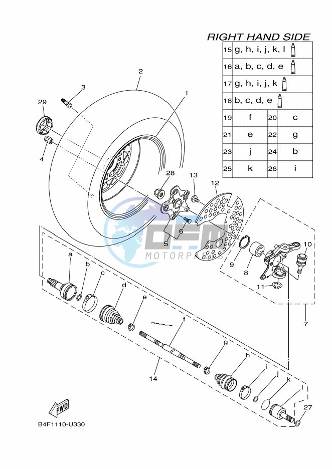 FRONT WHEEL 2