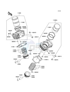 VN1600 CLASSIC VN1600A6F GB XX (EU ME A(FRICA) drawing Cylinder/Piston(s)