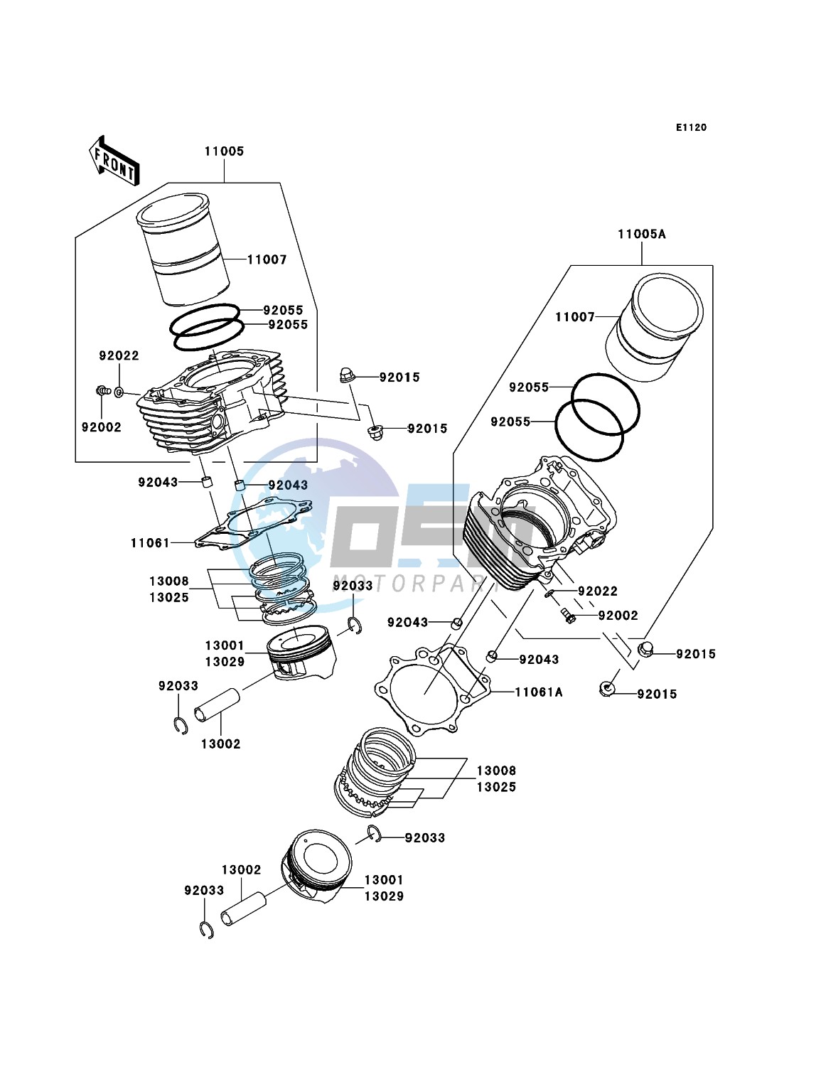 Cylinder/Piston(s)