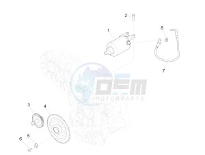 BEVERLY 300 IE ABS E4 (APAC) drawing Stater - Electric starter