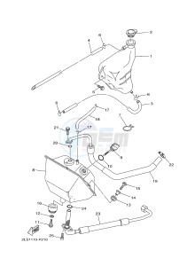 YFM700R YFM70RSSH RAPTOR 700R SE2 (B469) drawing OIL TANK