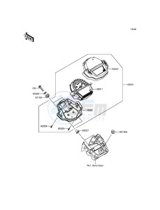 ER-6N_ABS ER650FEF XX (EU ME A(FRICA) drawing Meter(s)