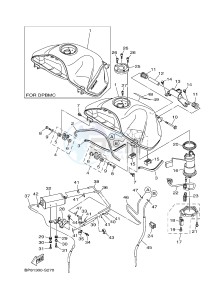 XT1200ZE SUPER TENERE ABS (BP91) drawing FUEL