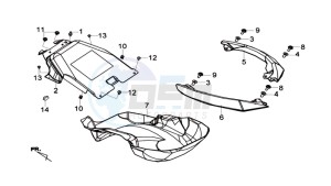 MAXSYM 600I ABS drawing REAR GRIP L-R