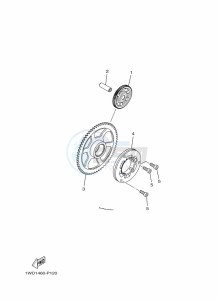 YZF320-A YZF-R3 (B7P6) drawing STARTER CLUTCH