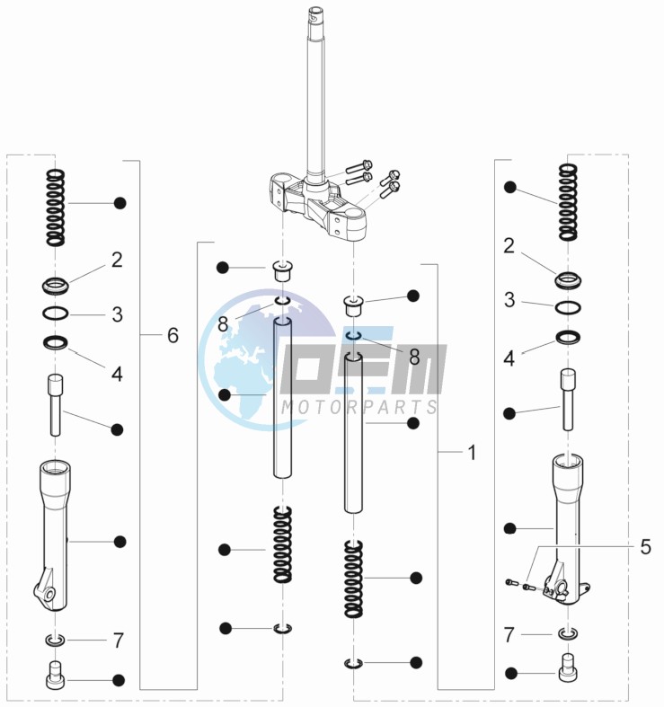 Fork components (Escorts)