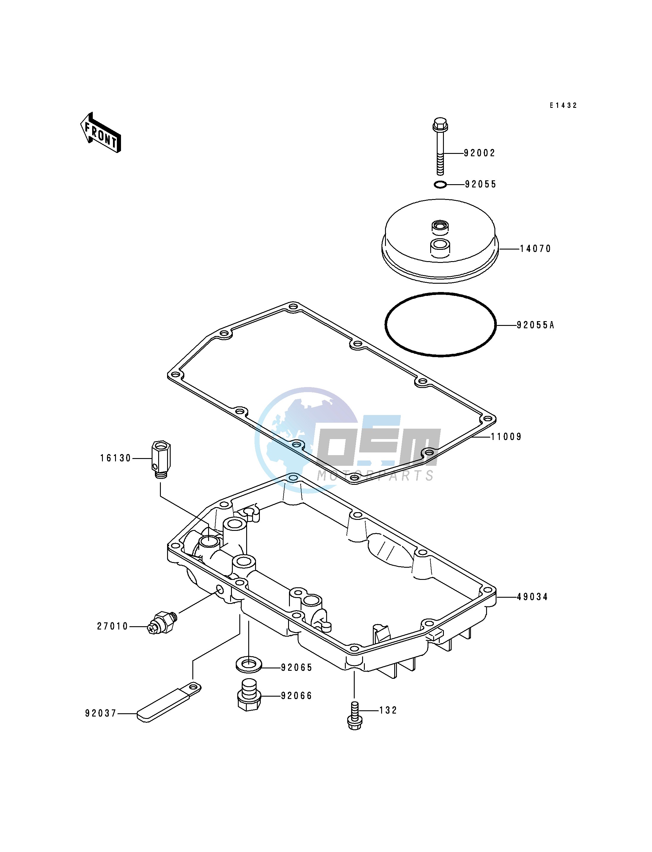 BREATHER COVER_OIL PAN