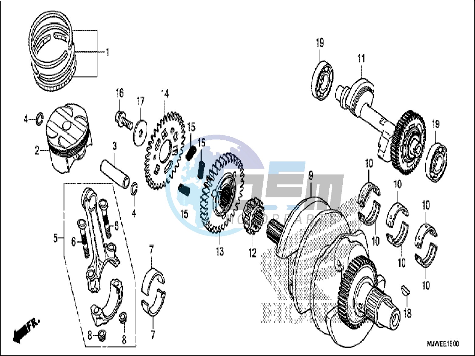 CRANKSHAFT/PISTON