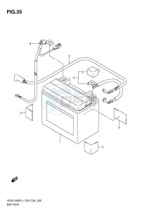 GSX1300R (E3-E28) Hayabusa drawing BATTERY