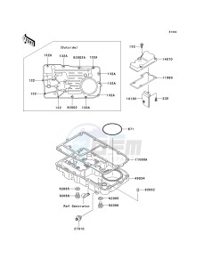 ZG 1200 B [VOYAGER XII] (B15-B17) [VOYAGER XII] drawing BREATHER COVER_OIL PAN