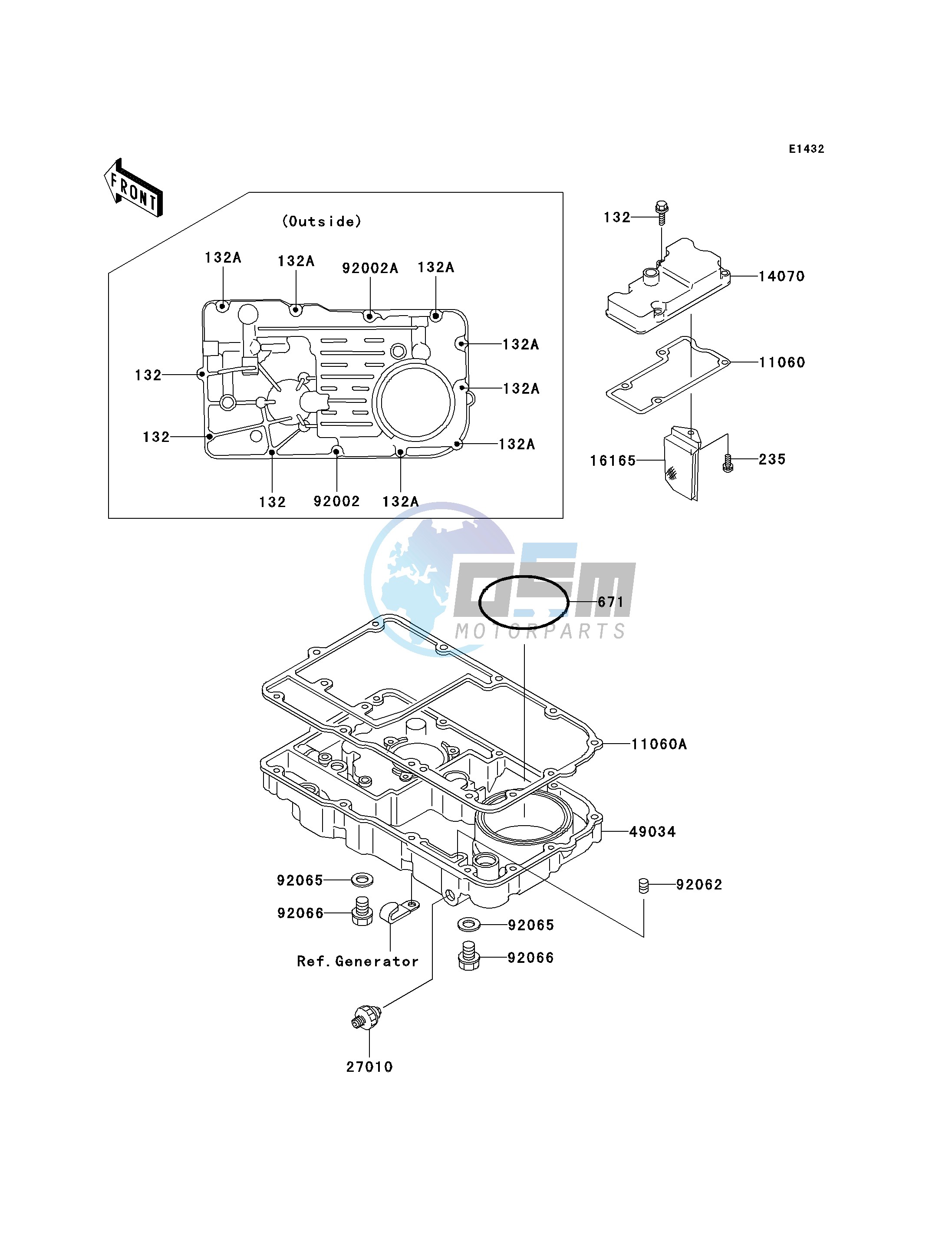 BREATHER COVER_OIL PAN