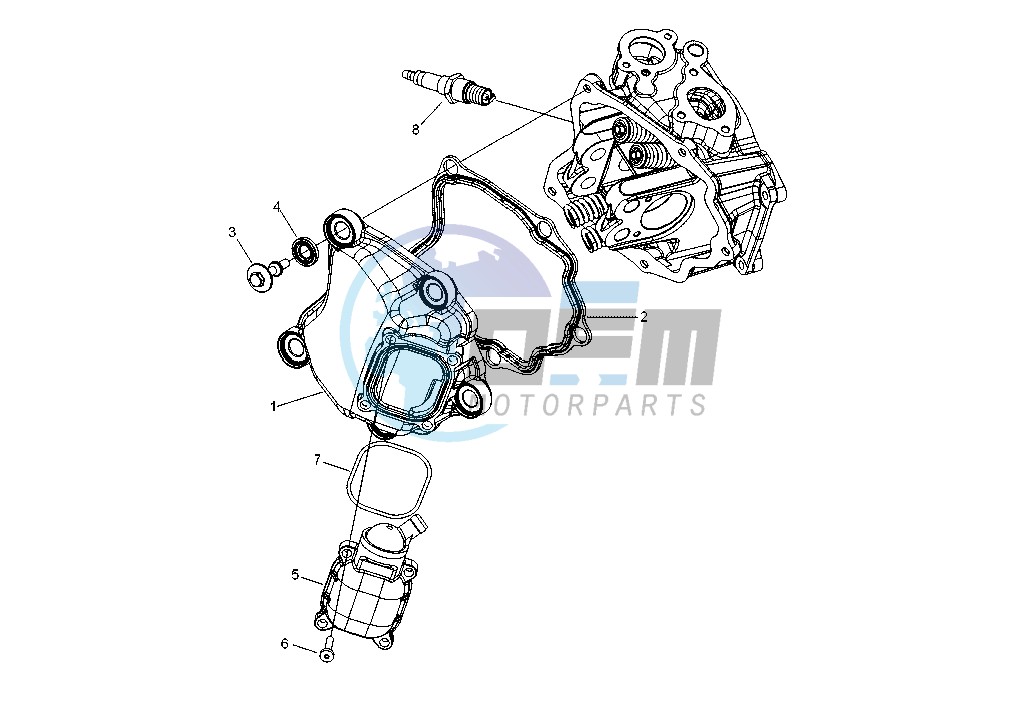 Cylinder head cover