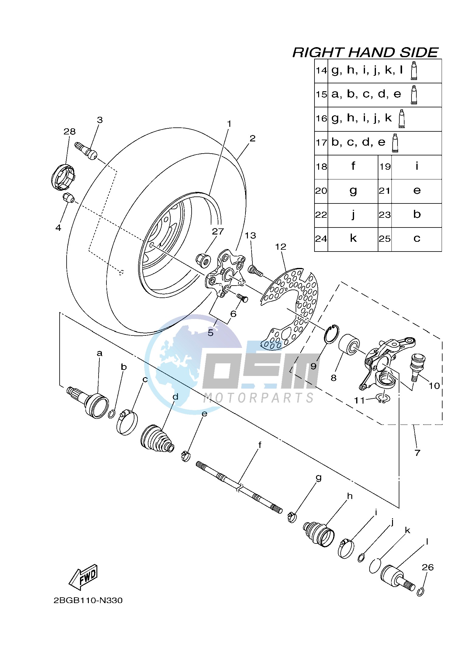 FRONT WHEEL 2