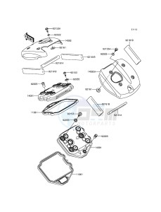 VULCAN 900 CUSTOM VN900CEFA GB XX (EU ME A(FRICA) drawing Cylinder Head Cover