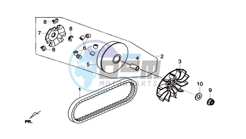 CLUTCH / V BELT