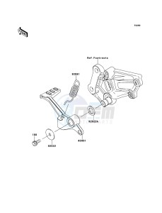 NINJA_250R EX250K9FA GB XX (EU ME A(FRICA) drawing Brake Pedal