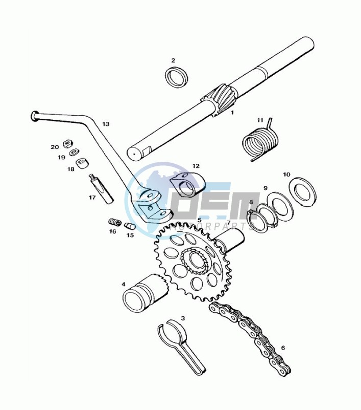 Strarter mechanism