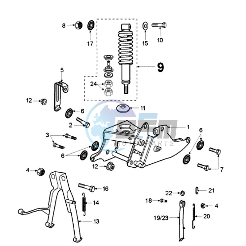 SUSPENSION AND STAND