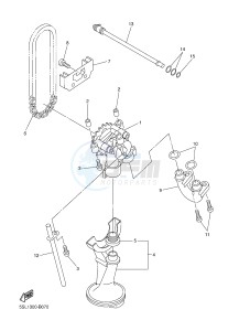 XJ6N 600 XJ6-N (NAKED) (20SK) drawing OIL PUMP