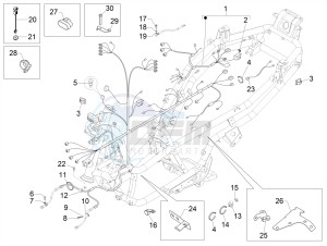 MP3 500 MAXI SPORT ABS (NAFTA) drawing Main cable harness