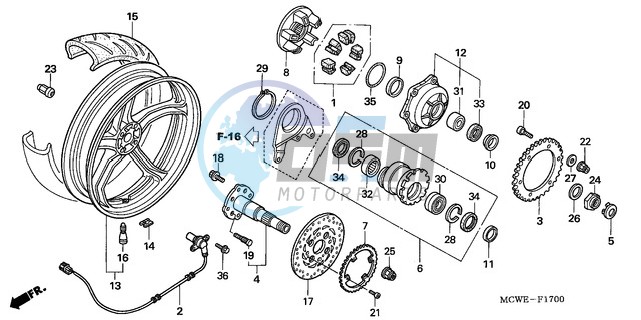 REAR WHEEL